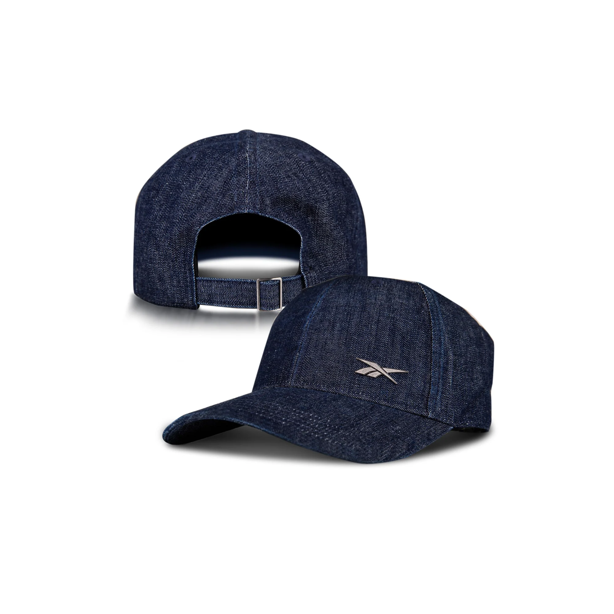 Denim Badge Cap - Image 3