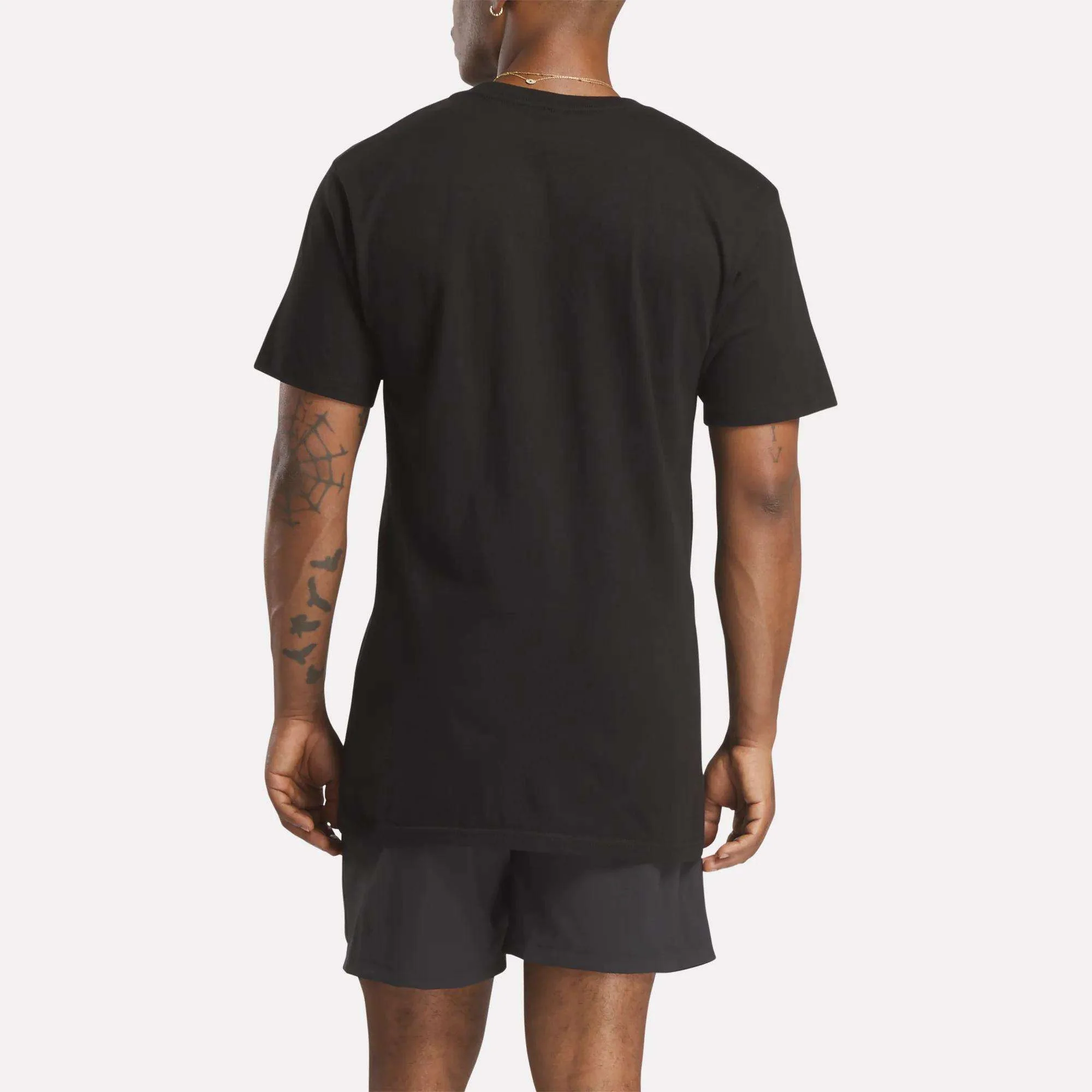 Men's Stacked Vector Graphic T-Shirt - Image 5