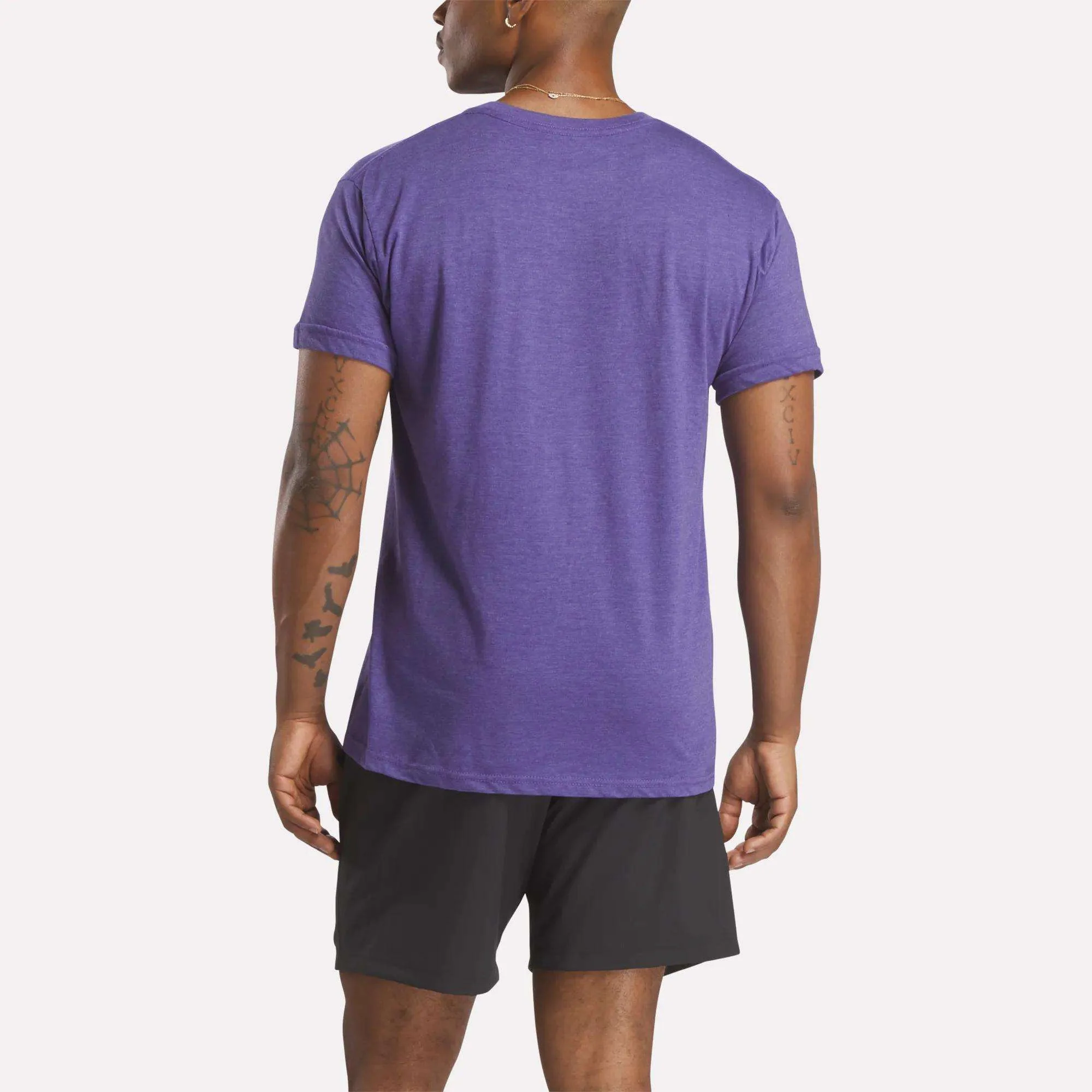 Men's Stacked Vector Graphic T-Shirt - Image 5