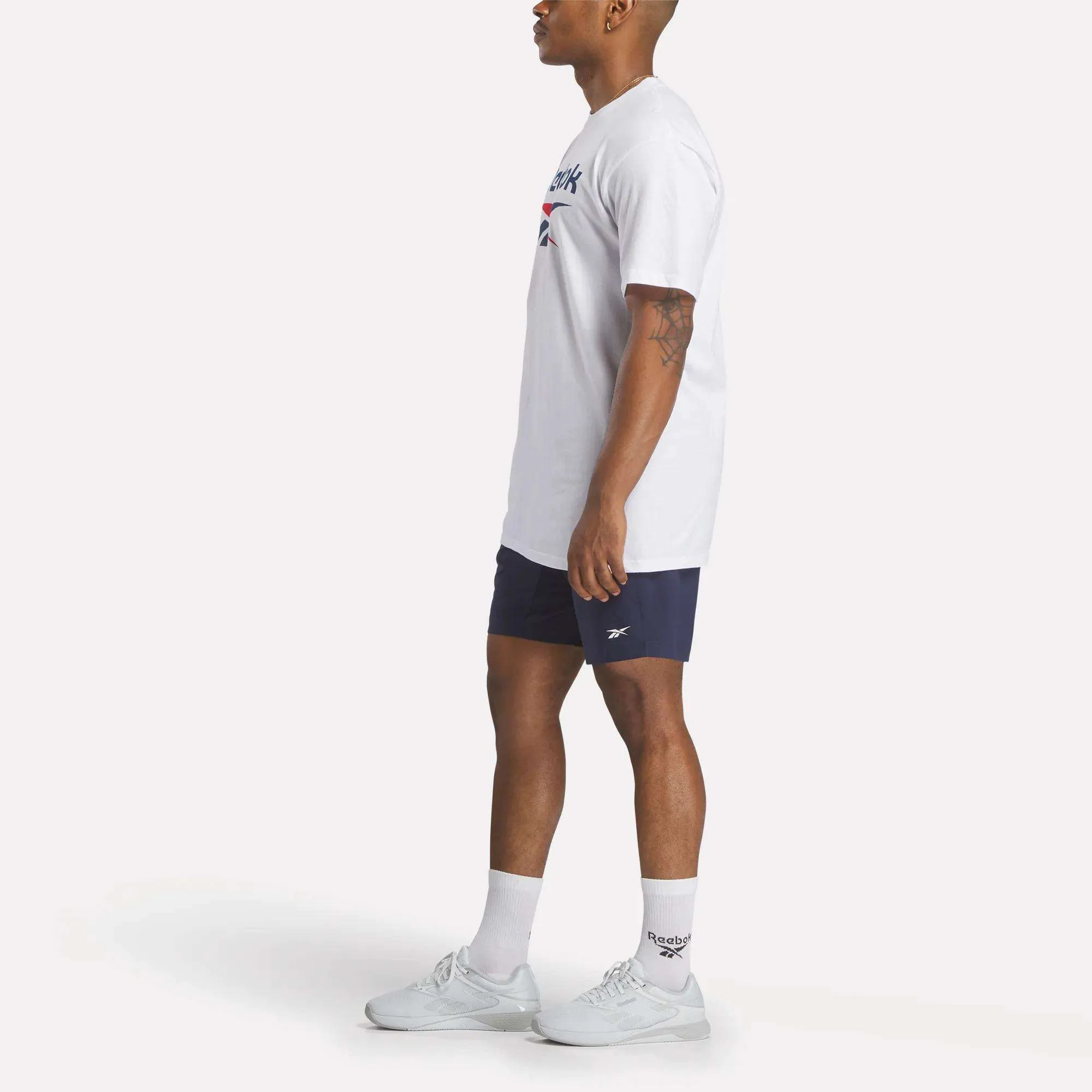 Men's Stacked Vector Graphic T-Shirt - Image 4