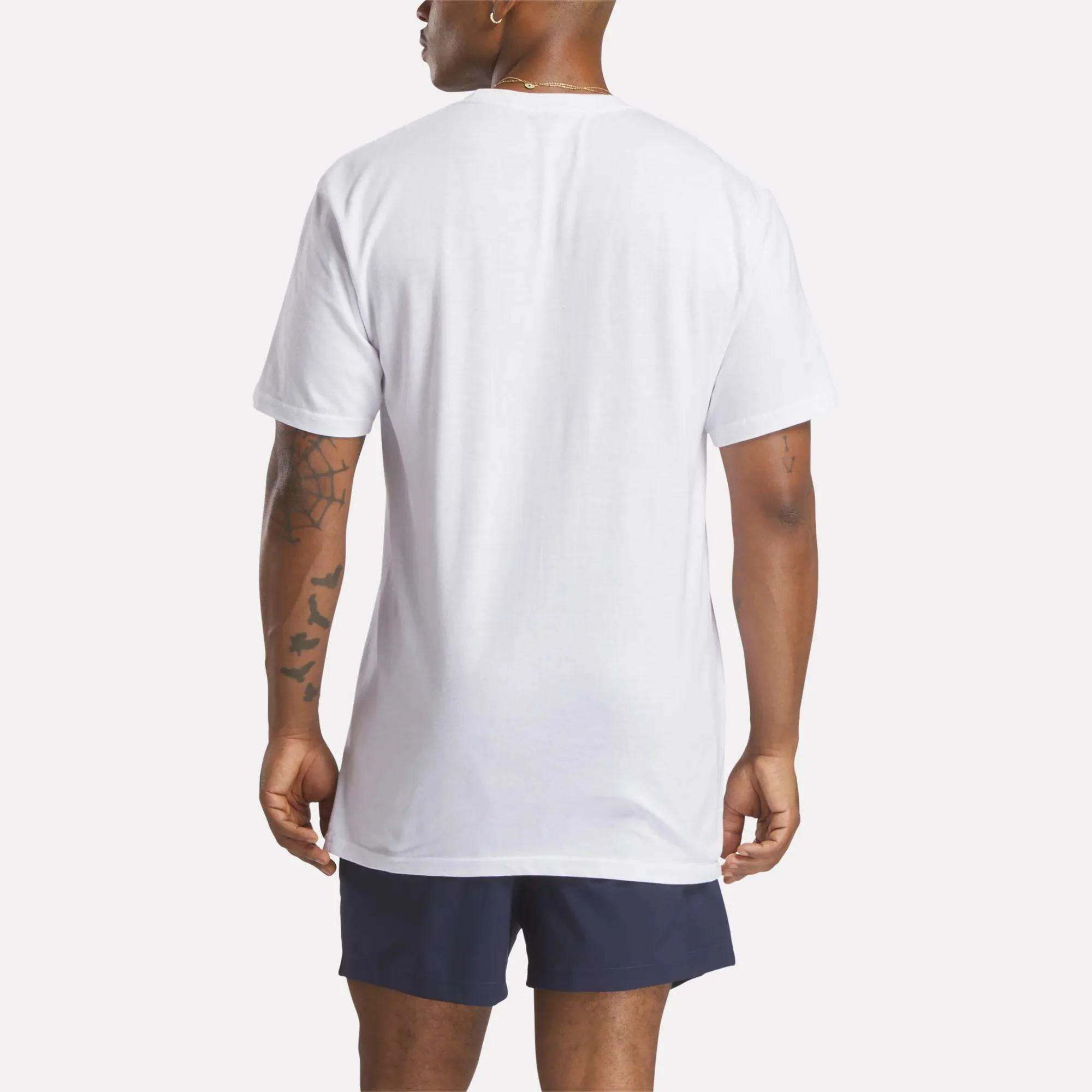 Men's Stacked Vector Graphic T-Shirt - Image 5