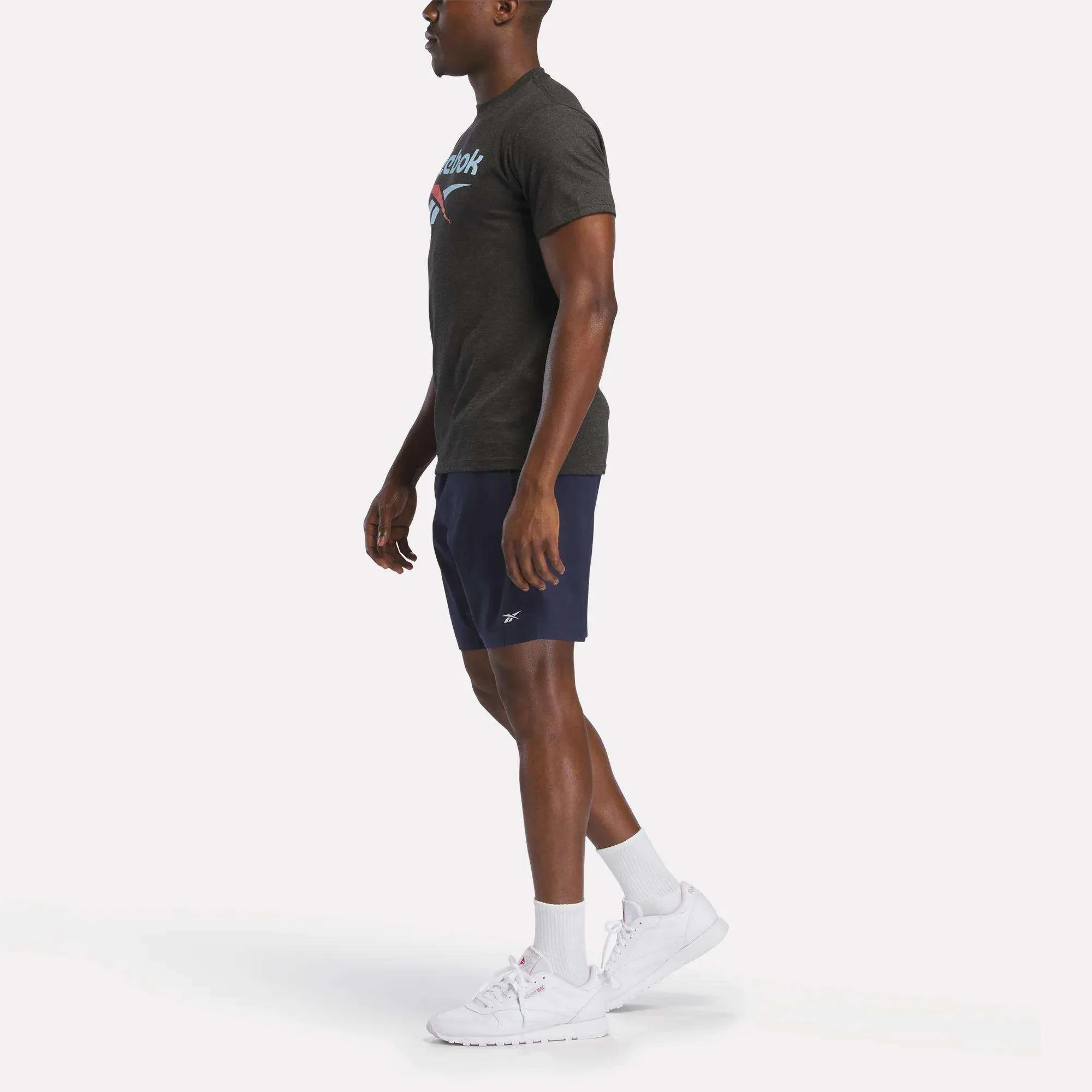 Men's Stacked Vector Graphic T-Shirt - Image 2