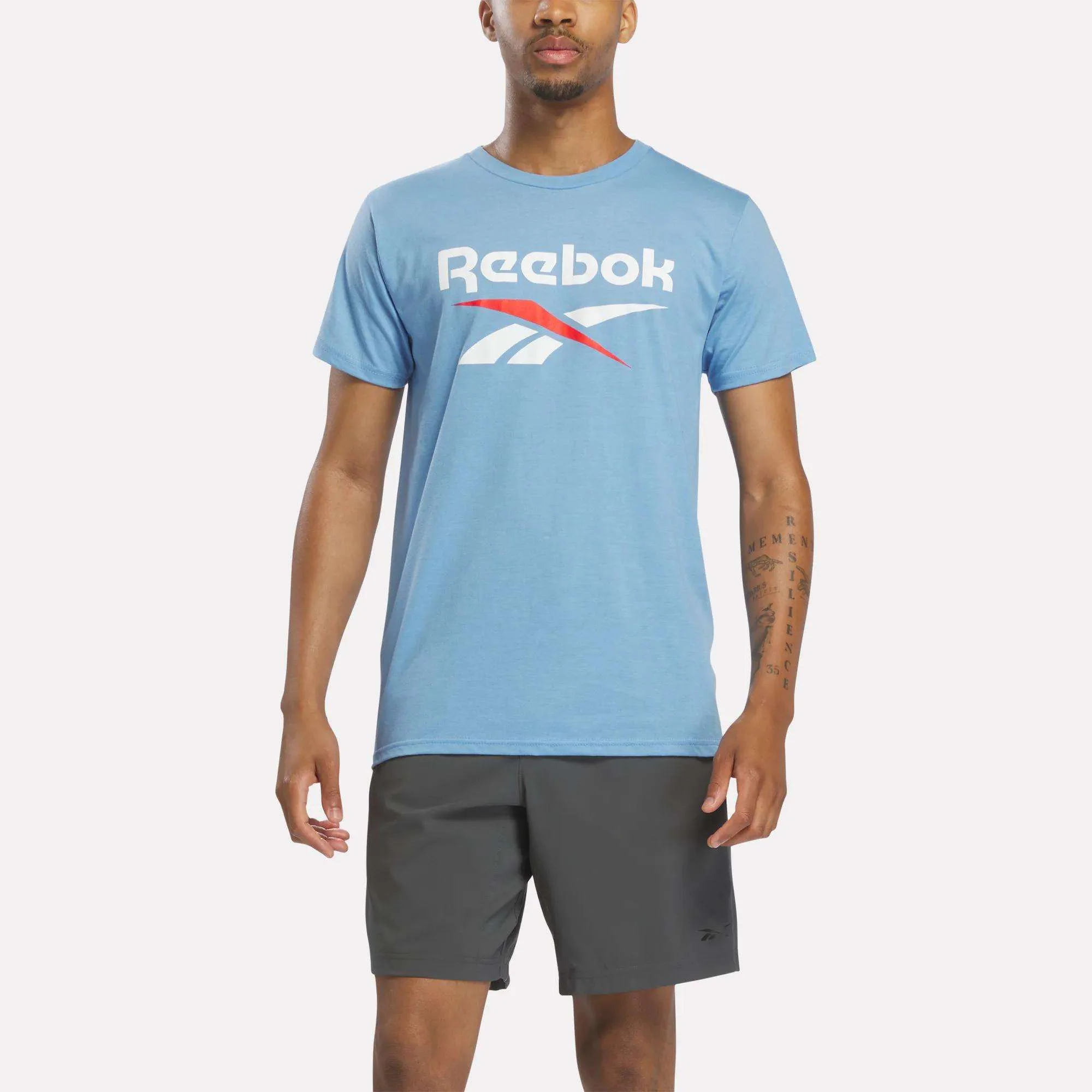 Men's Stacked Vector Graphic T-Shirt