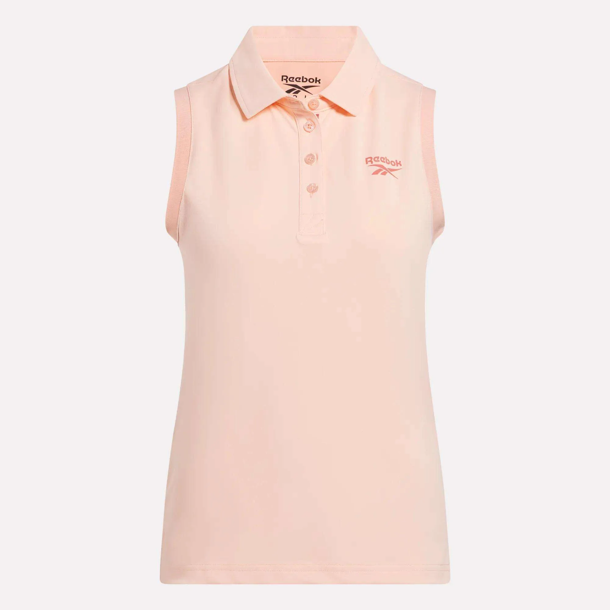 Women's Micro Pique Sleeveless Polo Shirt - Image 2