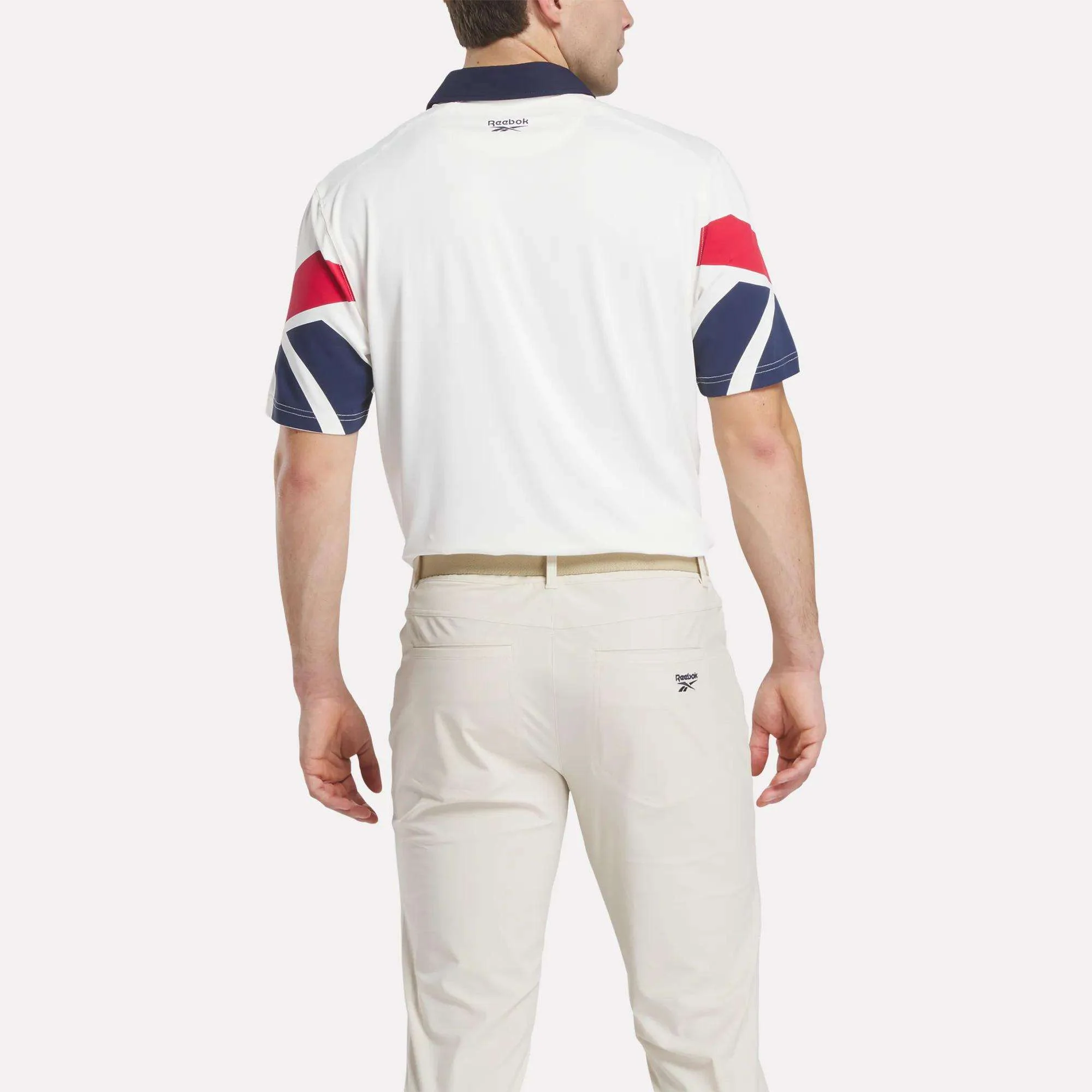 Men's Vector Sleeve Polo Shirt - Image 3