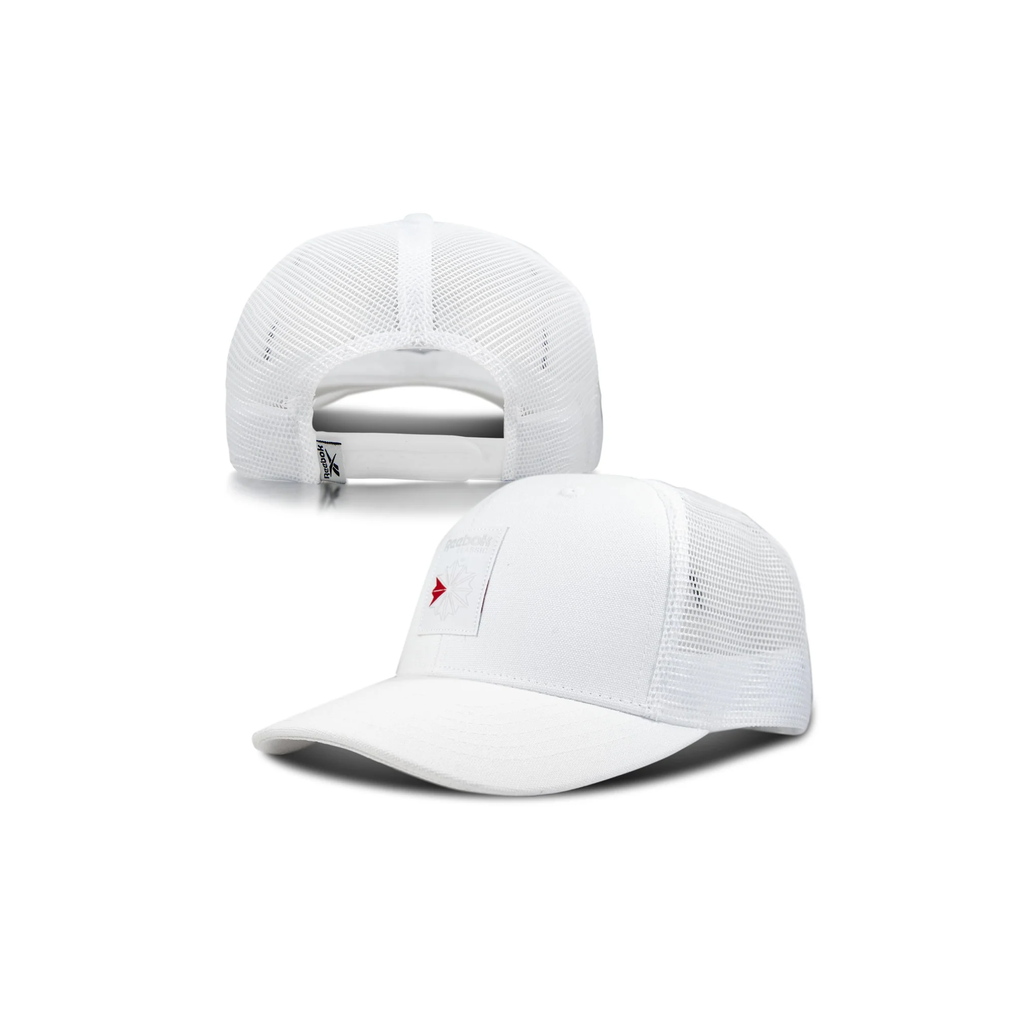 Woven Patch Vector Trucker Cap - Image 6
